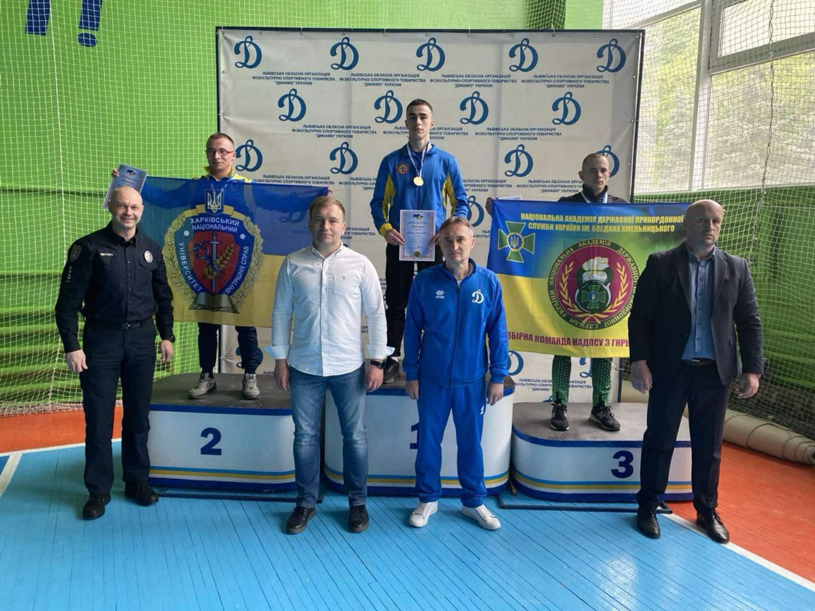Вітаємо переможців!  Чемпіонати ФСТ «Динамо» України з гирьового спорту!