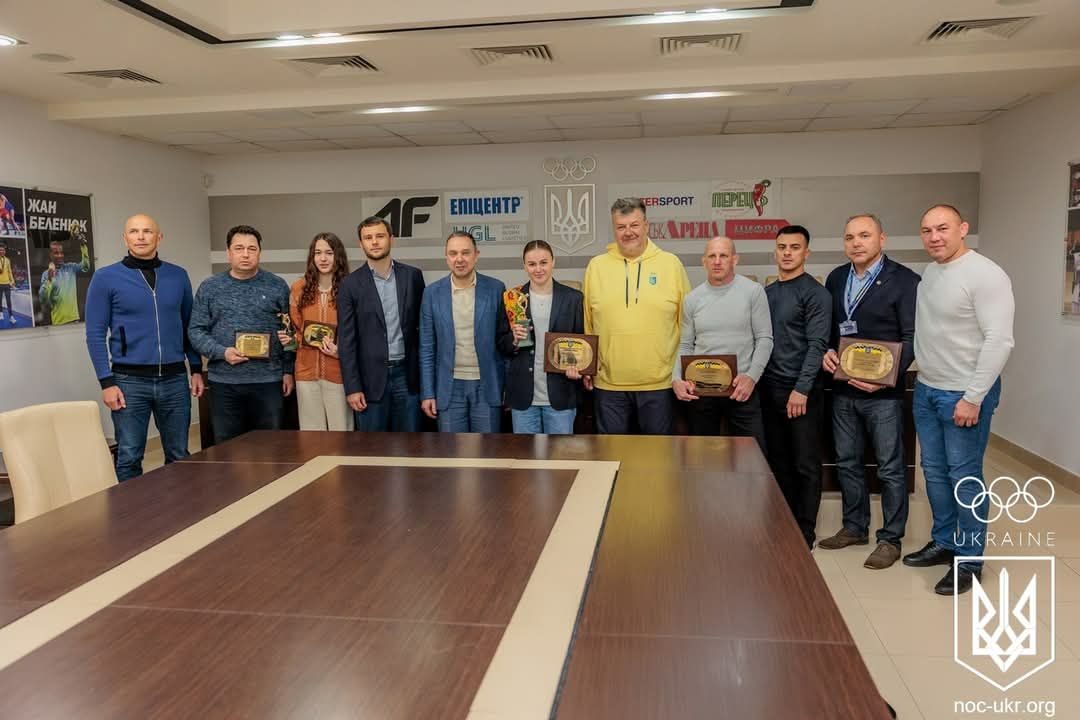 Урочиста мить в Олімпійському домі!