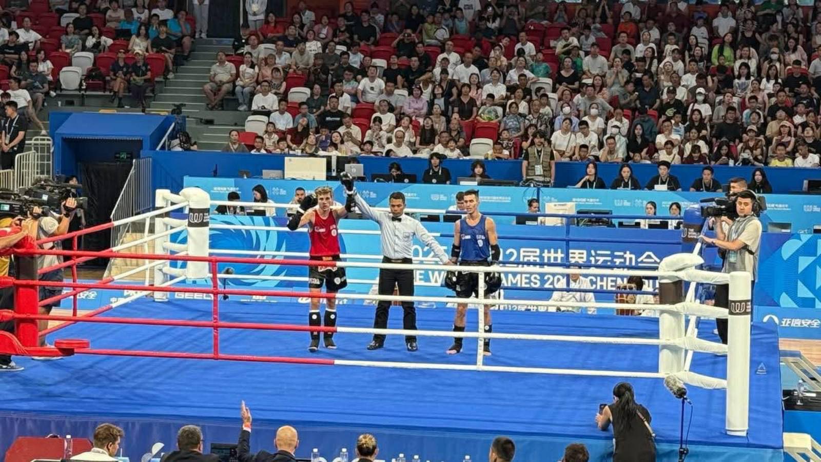 На 12-х Всесвітніх спортивних іграхю Перші старти представників ФСТ Динамо-України